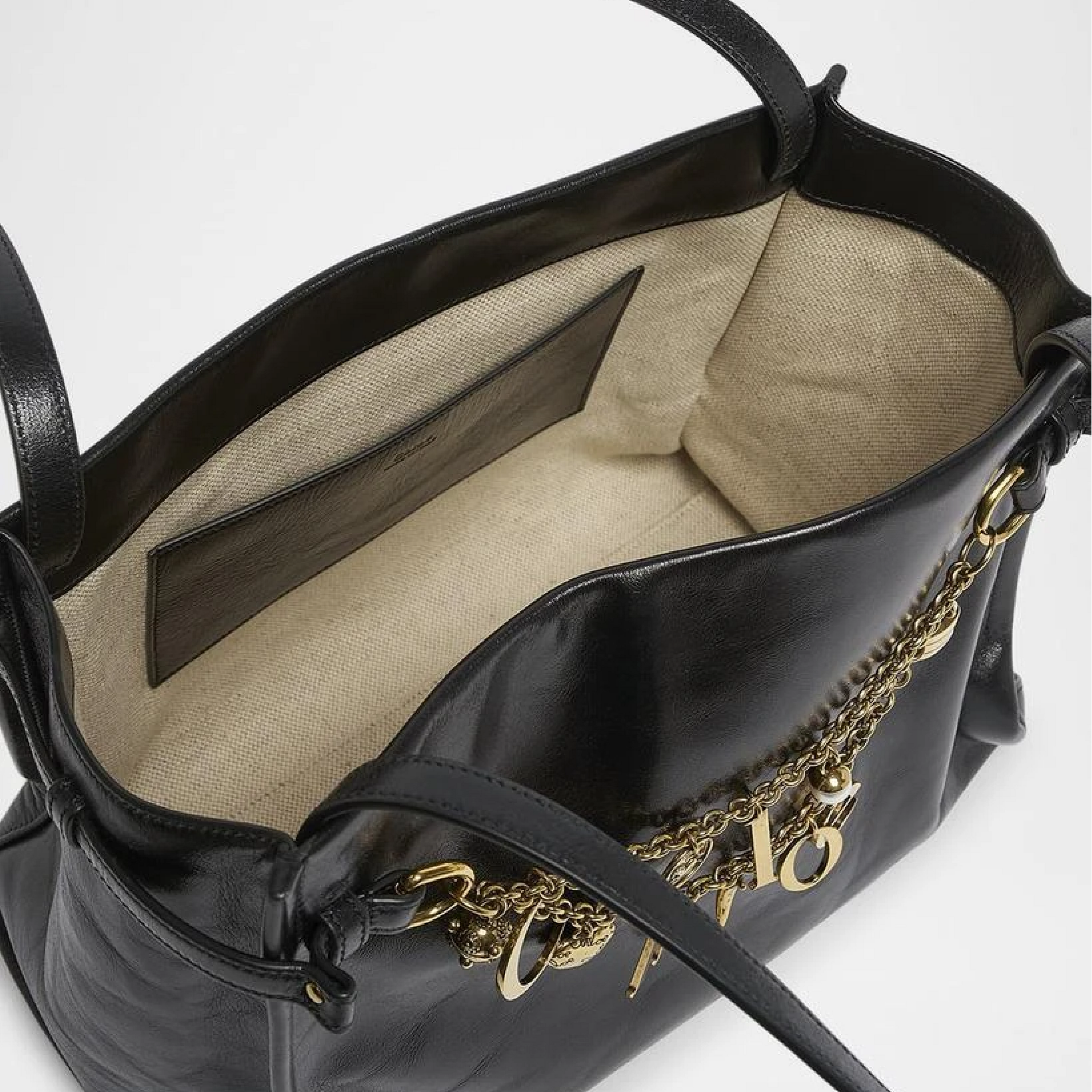 Chloe Charms Leather Tote