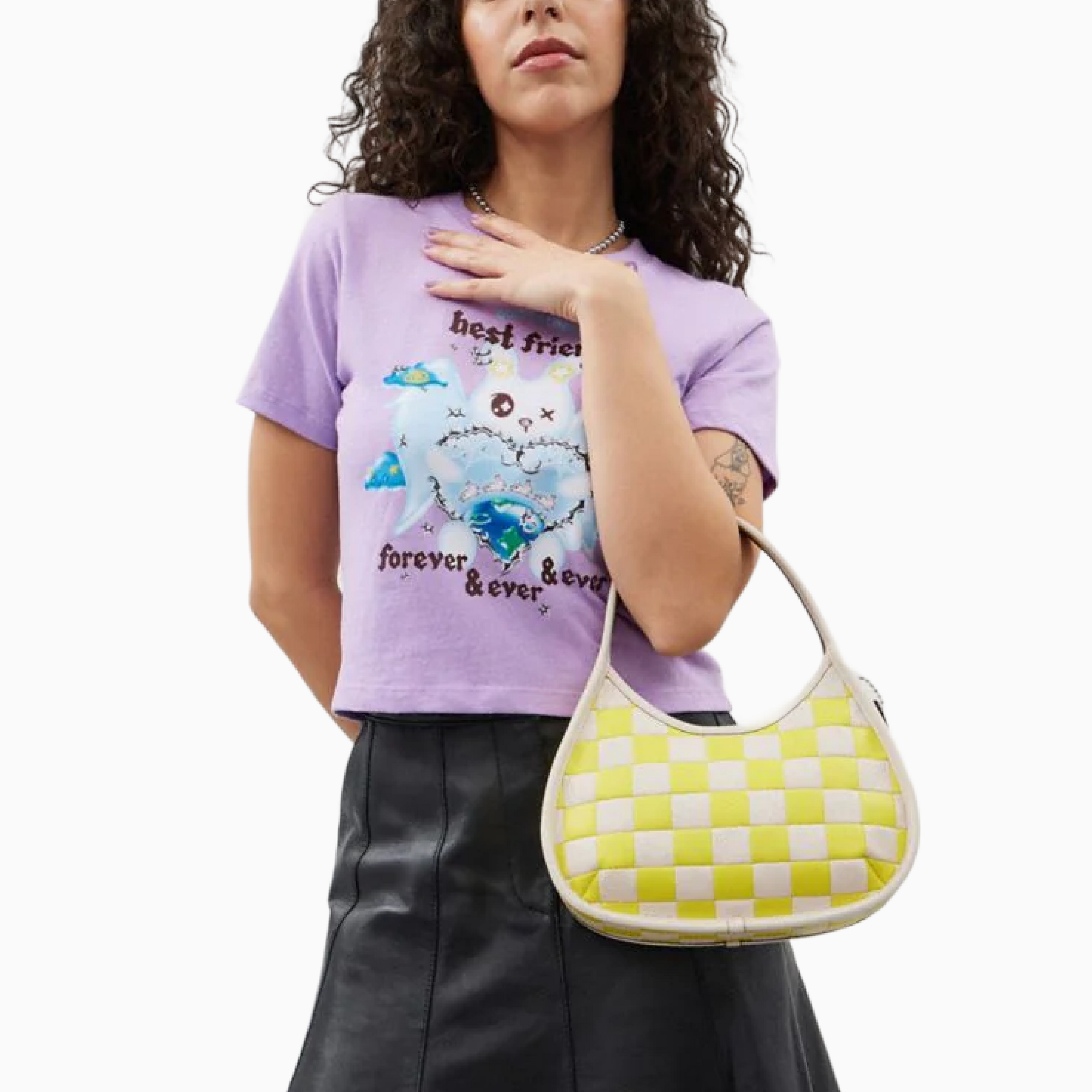 COACH® Ergo Bag In Checkerboard Upcrafted Leather