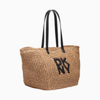 DKNY Paloma Woven Large Tote Handbag