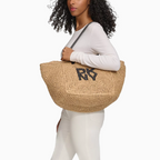 DKNY Paloma Woven Large Tote Handbag
