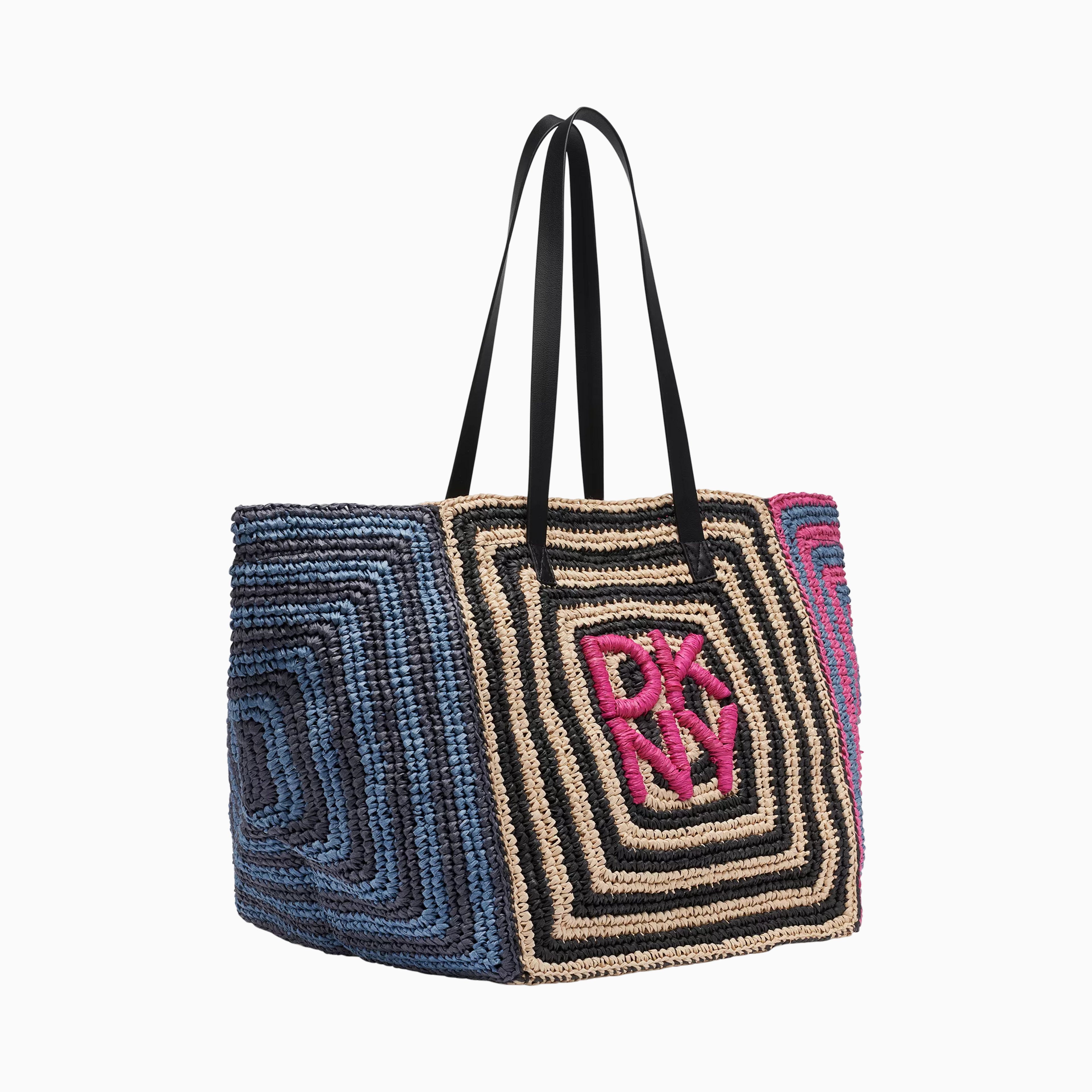 DKNY Paloma Woven Large Tote Handbag