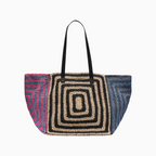 DKNY Paloma Woven Large Tote Handbag