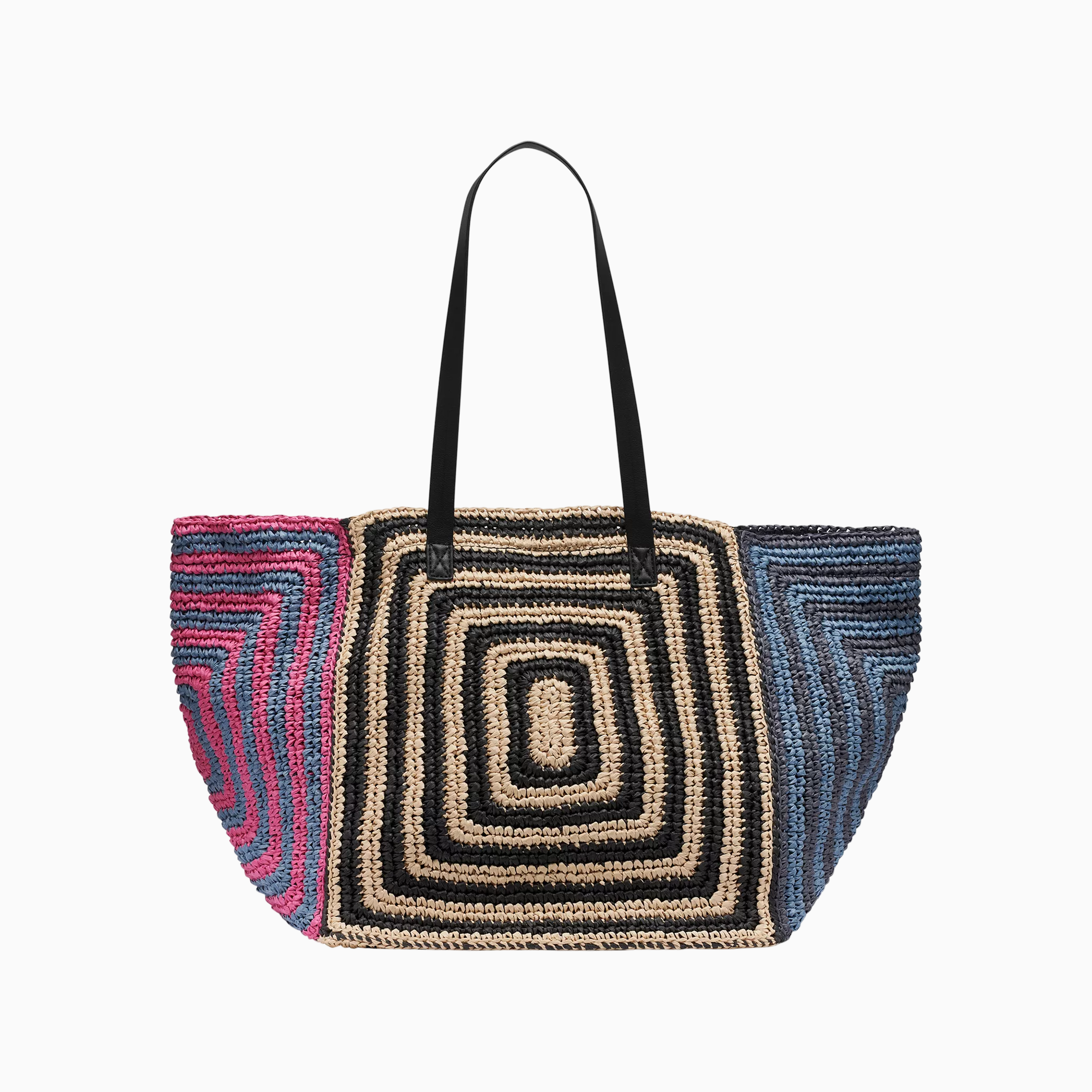 DKNY Paloma Woven Large Tote Handbag