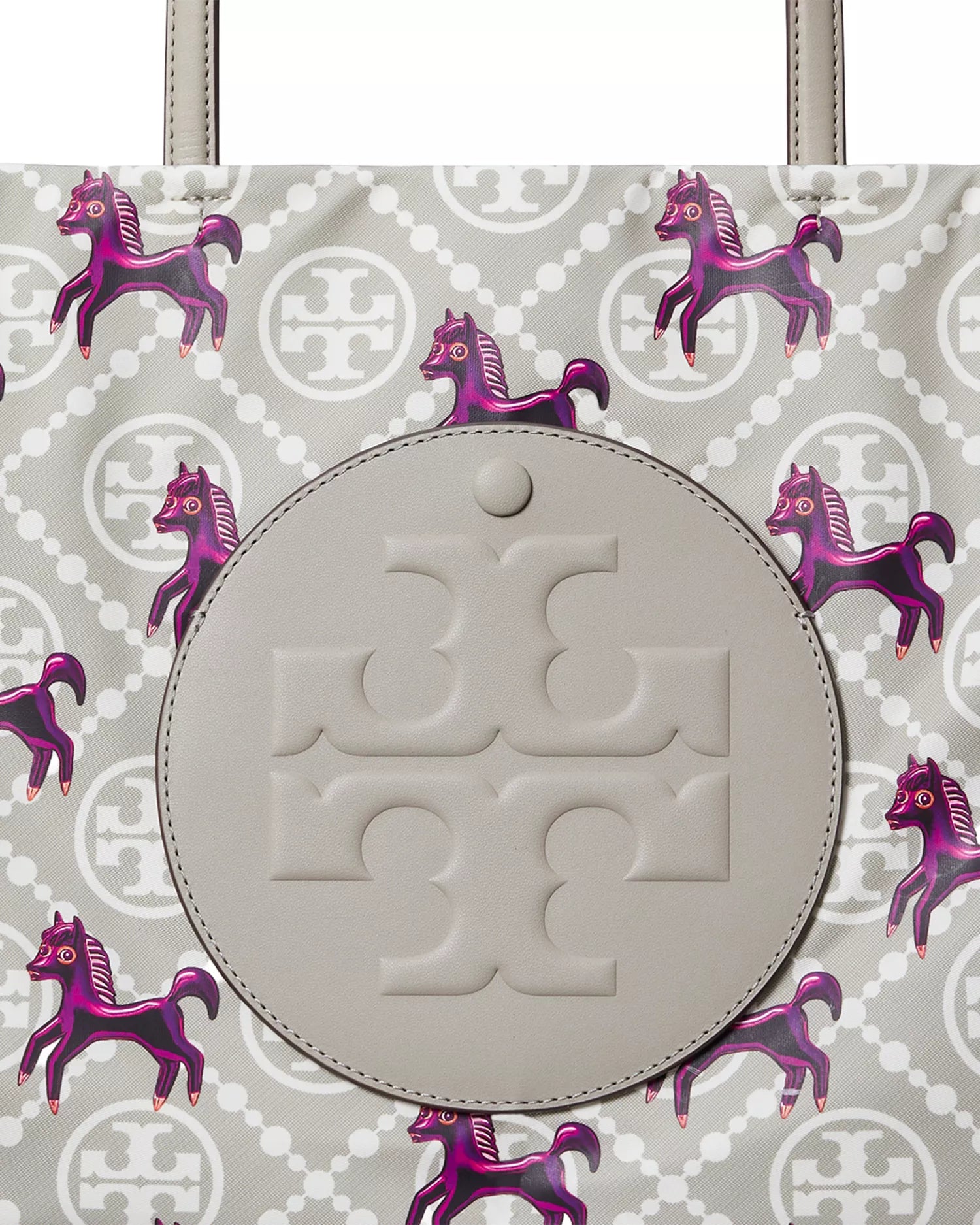 Tori Burch Ella Horse Nylon Small Tote