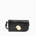 JASON WU Orbit Croc Leather Shoulder Bag