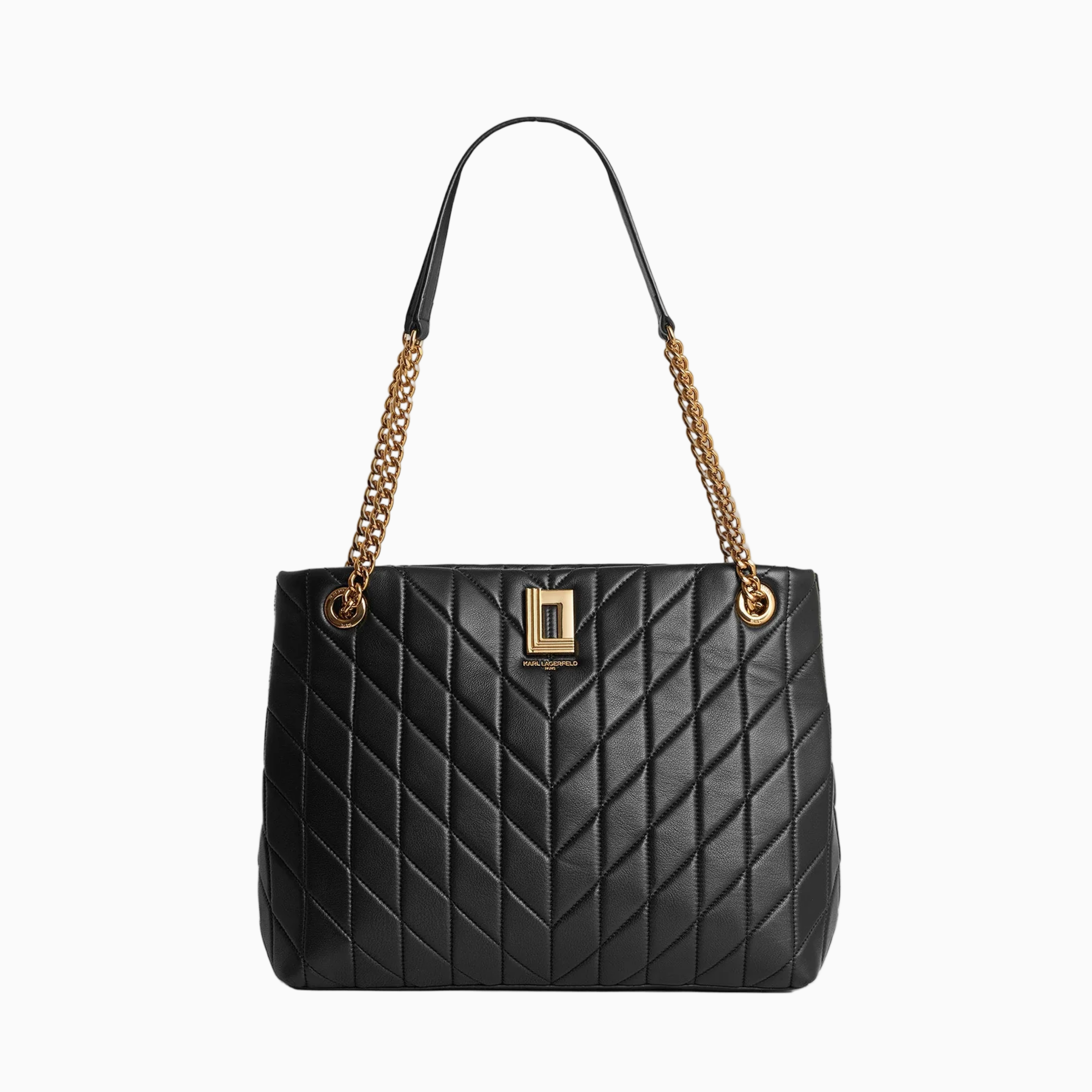 KARL LAGERFELD Lafayette Leather Tote