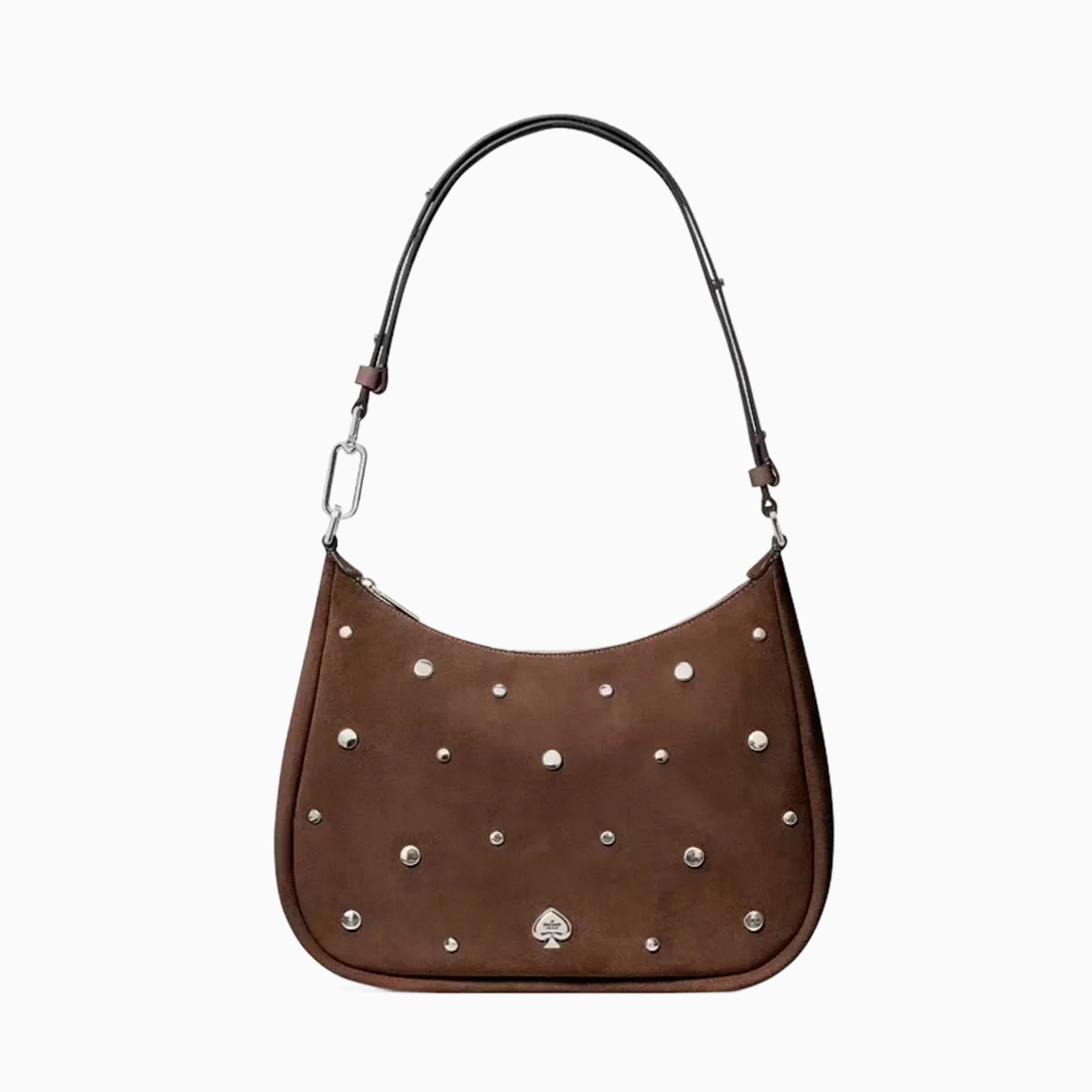 KATE SPADE Kayla Suede Studs Large Shoulder Bag
