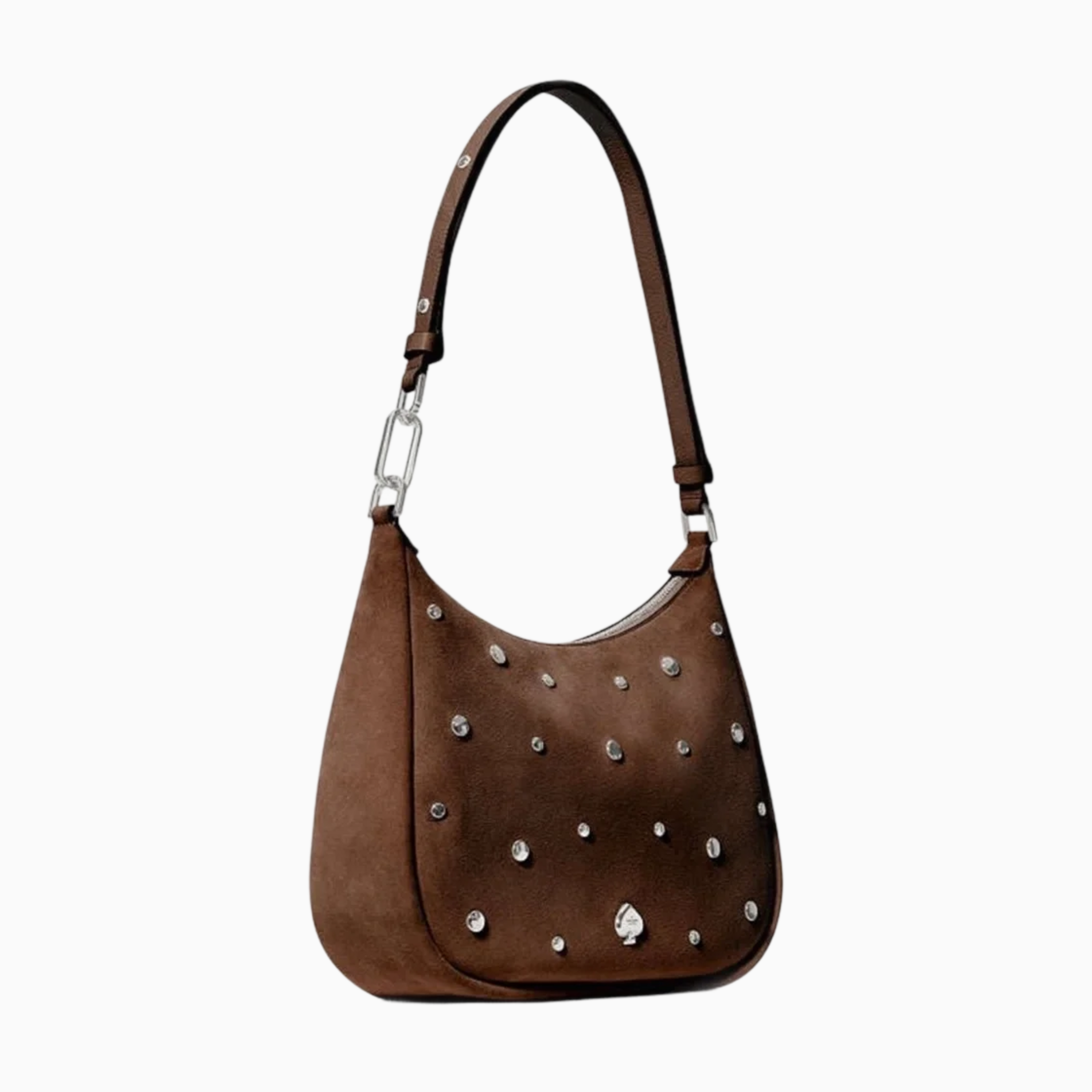 KATE SPADE Kayla Suede Studs Large Shoulder Bag