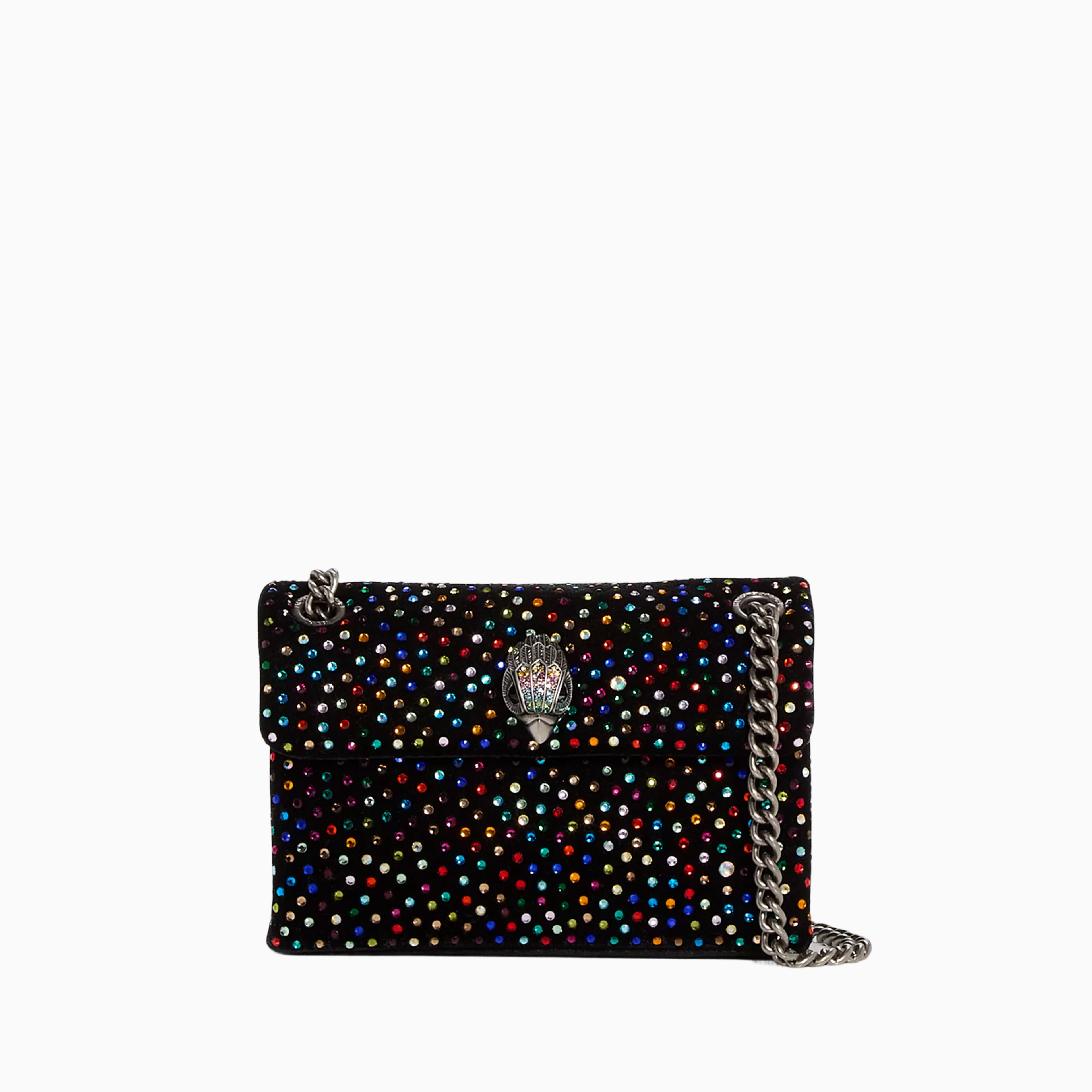 KURT GEIGER Mini Kensington Allover Crystal Embellishment Crossbody