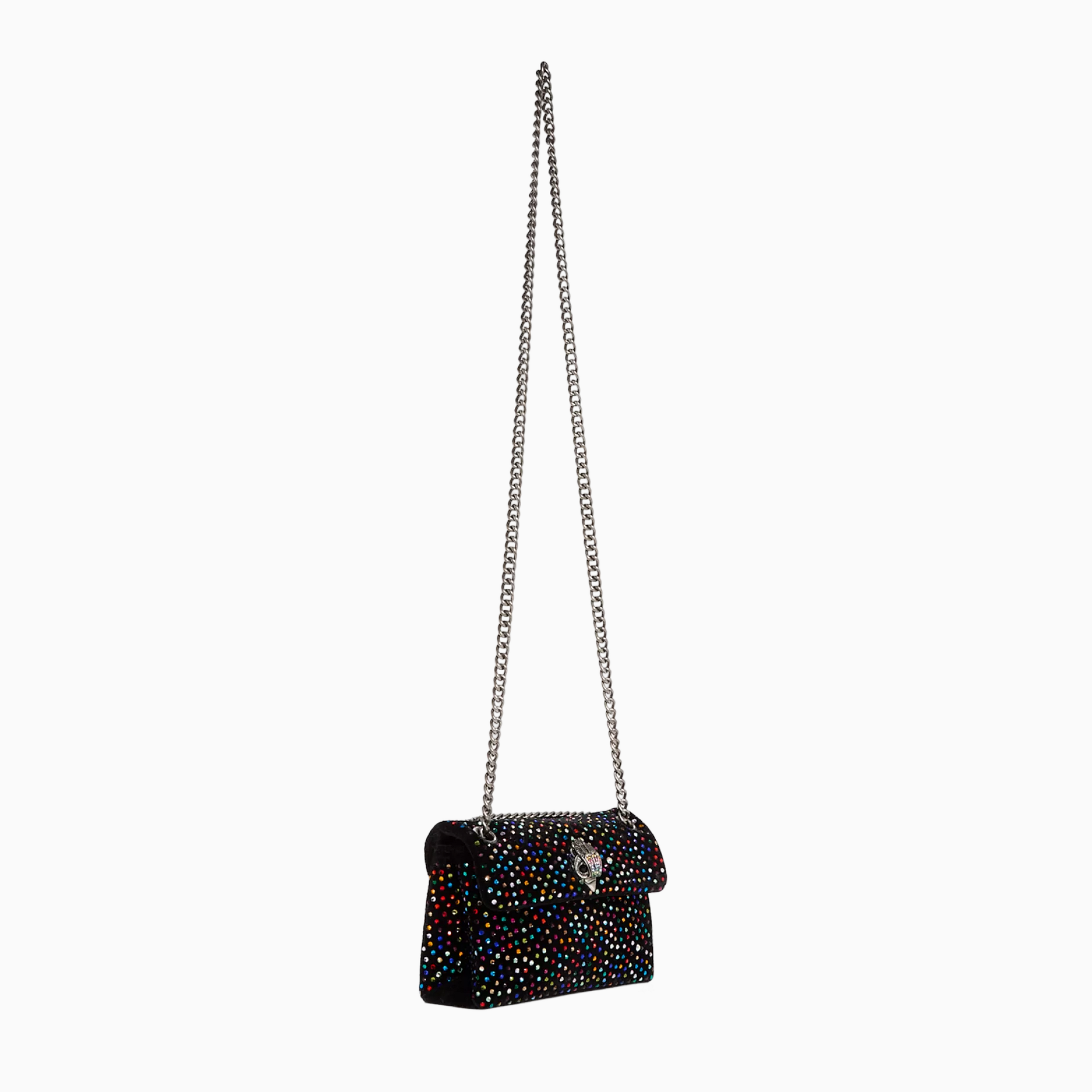 KURT GEIGER Mini Kensington Allover Crystal Embellishment Crossbody