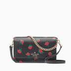 KATE SPADE Madison Rose Toss Printed Small Flap Crossbody Bag