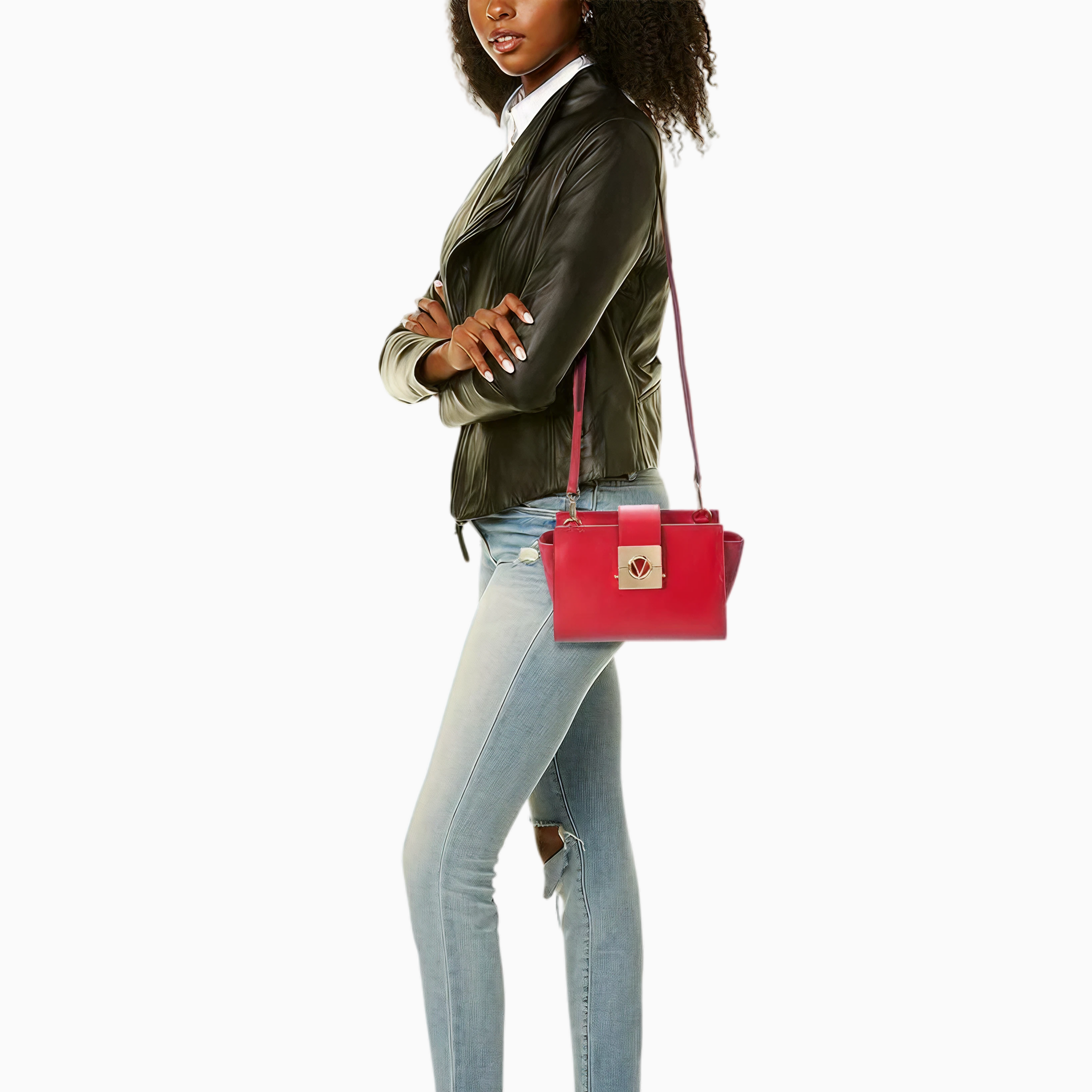 VALENTINO by MARIO VALENTINO Kiki Leather Shoulder Bag