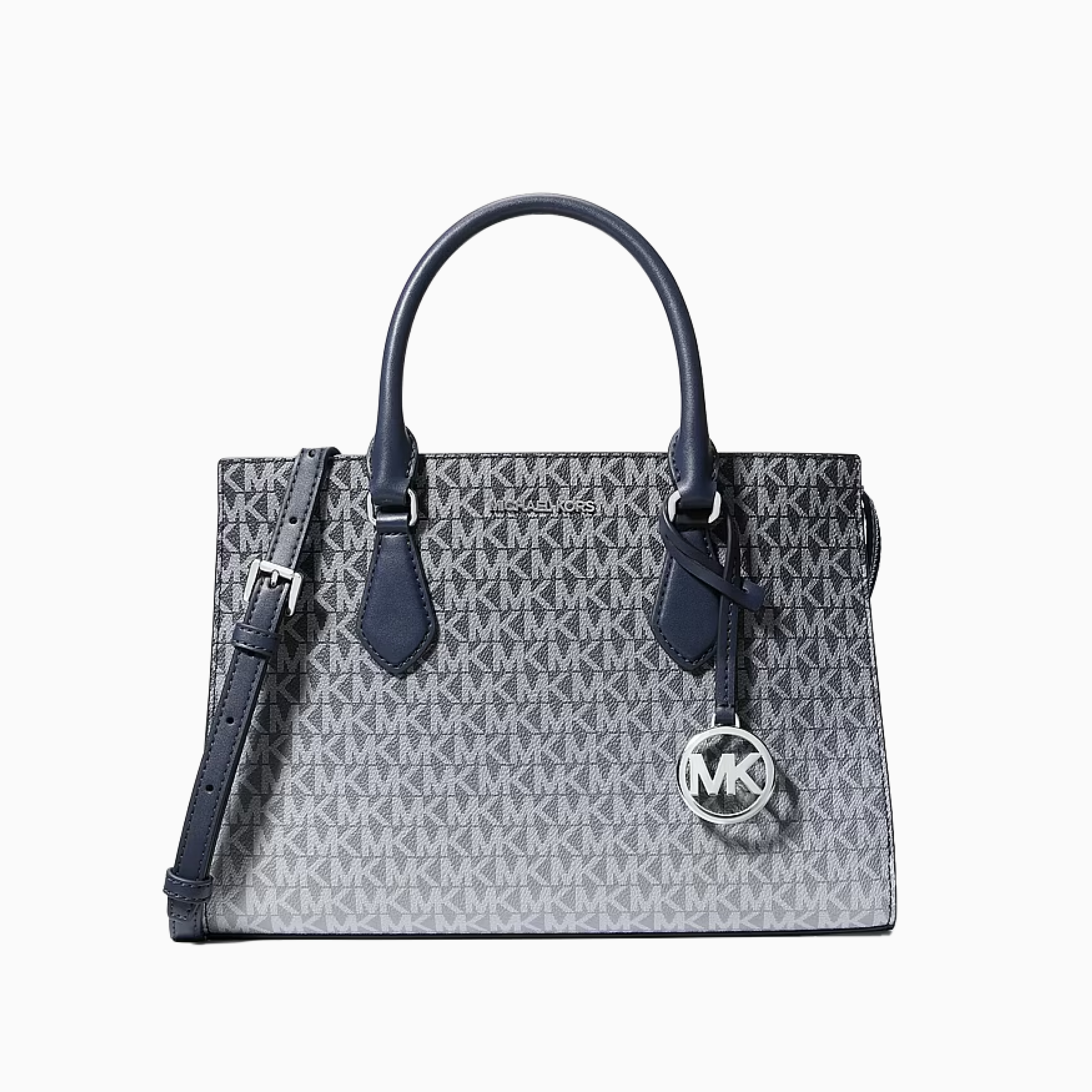 MICHAEL KORS Sheila Medium Ombré Signature Logo Satchel