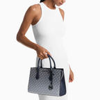 MICHAEL KORS Sheila Medium Ombré Signature Logo Satchel