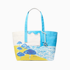 MICHAEL KORS® X CHRISTINA ZIMPEL Large Cotton Canvas Tote Bag