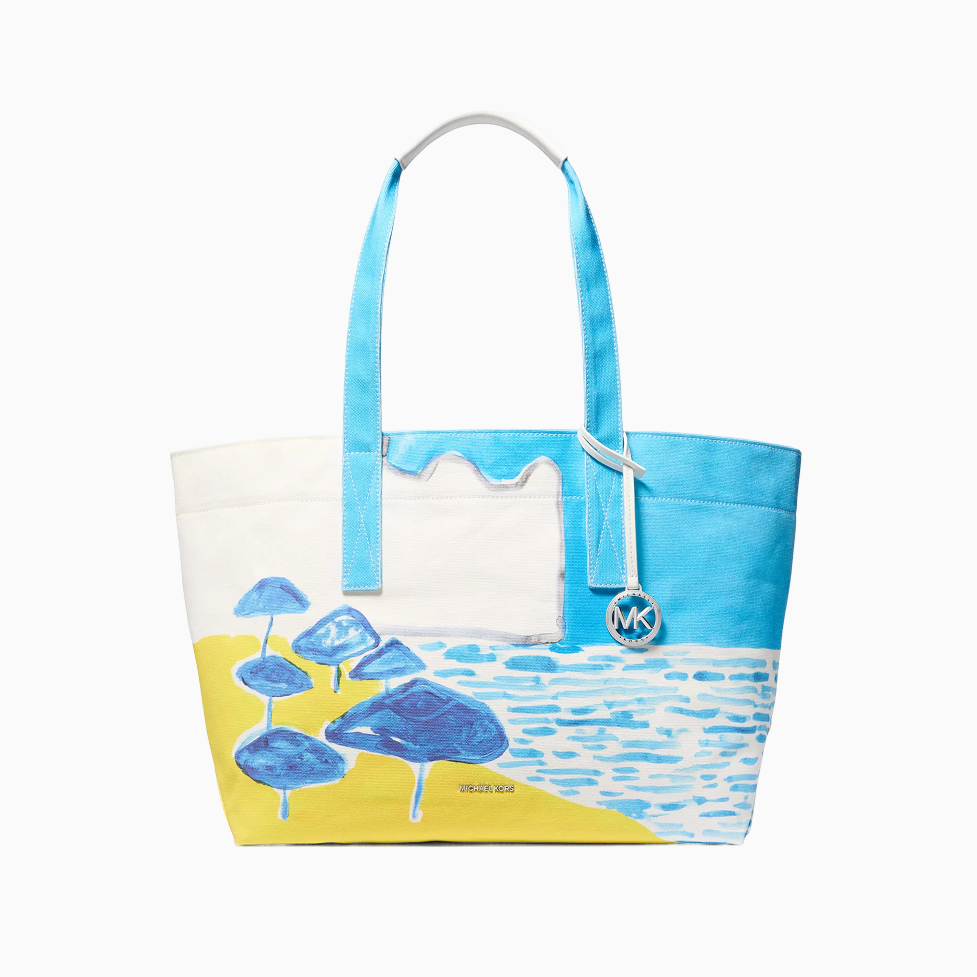 MICHAEL KORS® X CHRISTINA ZIMPEL Large Cotton Canvas Tote Bag
