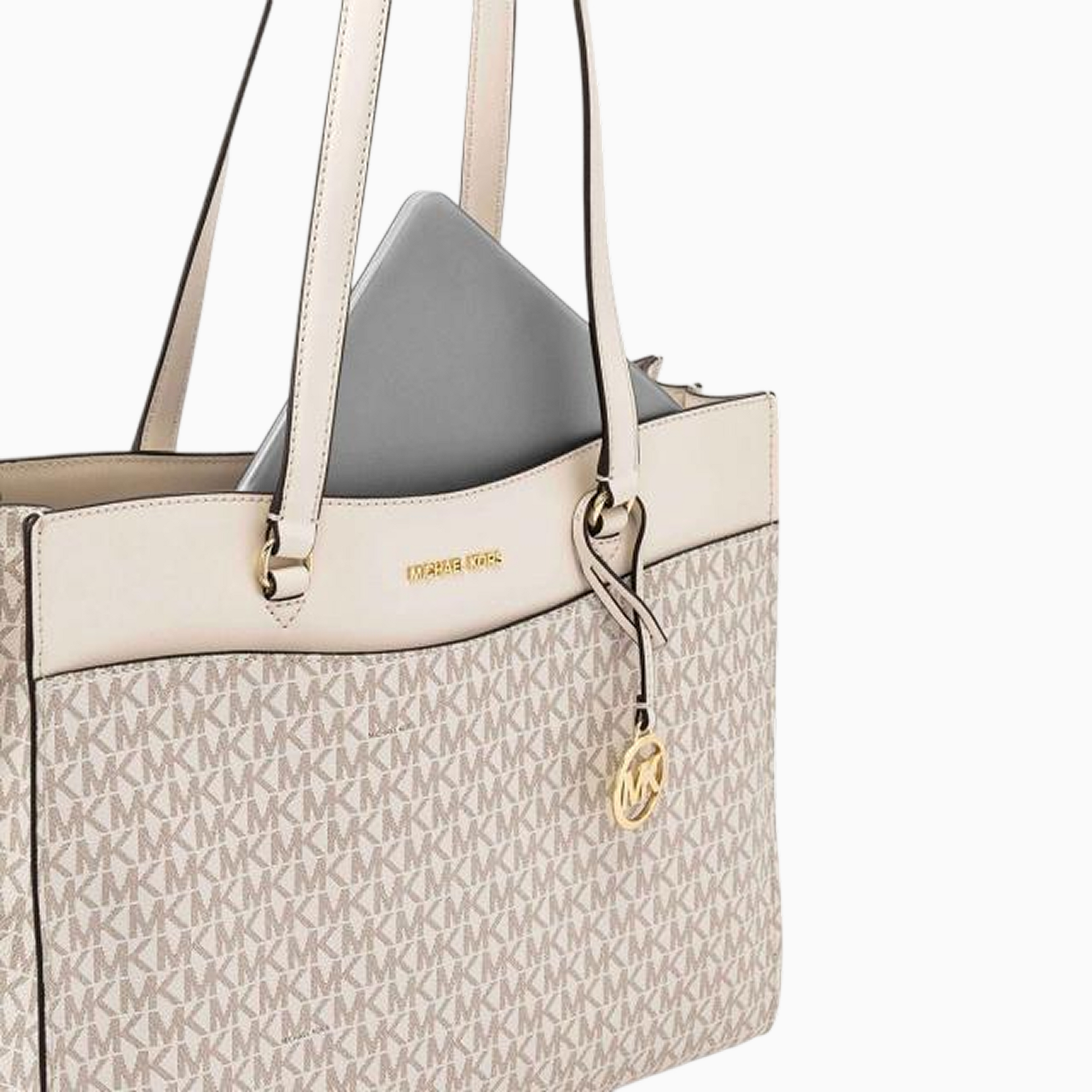 MICHAEL KORS® Jet Set Large Signature Logo Tote Bag