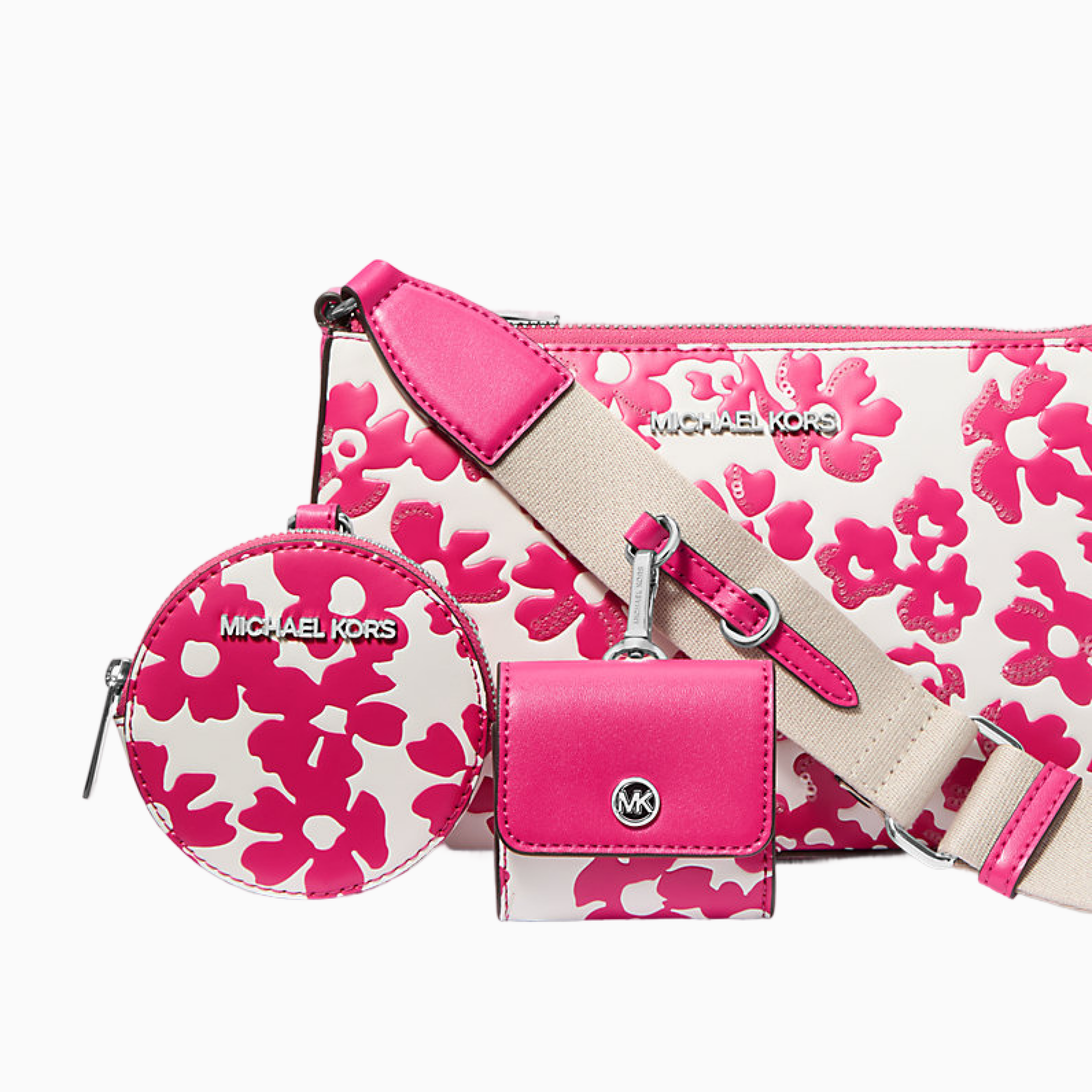 MICHAEL KORS® Jet Set Crossbody Bag with Case for Apple Airpods Pro®