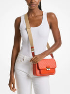Michael Kors Bradshaw Medium Signature Logo Messenger Bag