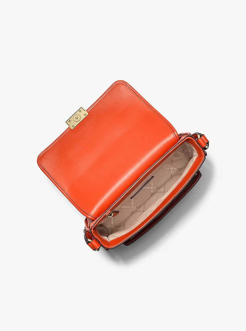 Michael Kors Bradshaw Medium Signature Logo Messenger Bag