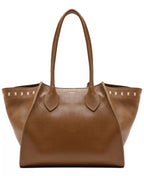 Arezzo Alba Medium Leather Zipper Tote Bag