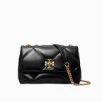 TORY BURCH Small Kira Diamond Quilted Leather Shoulder Bag