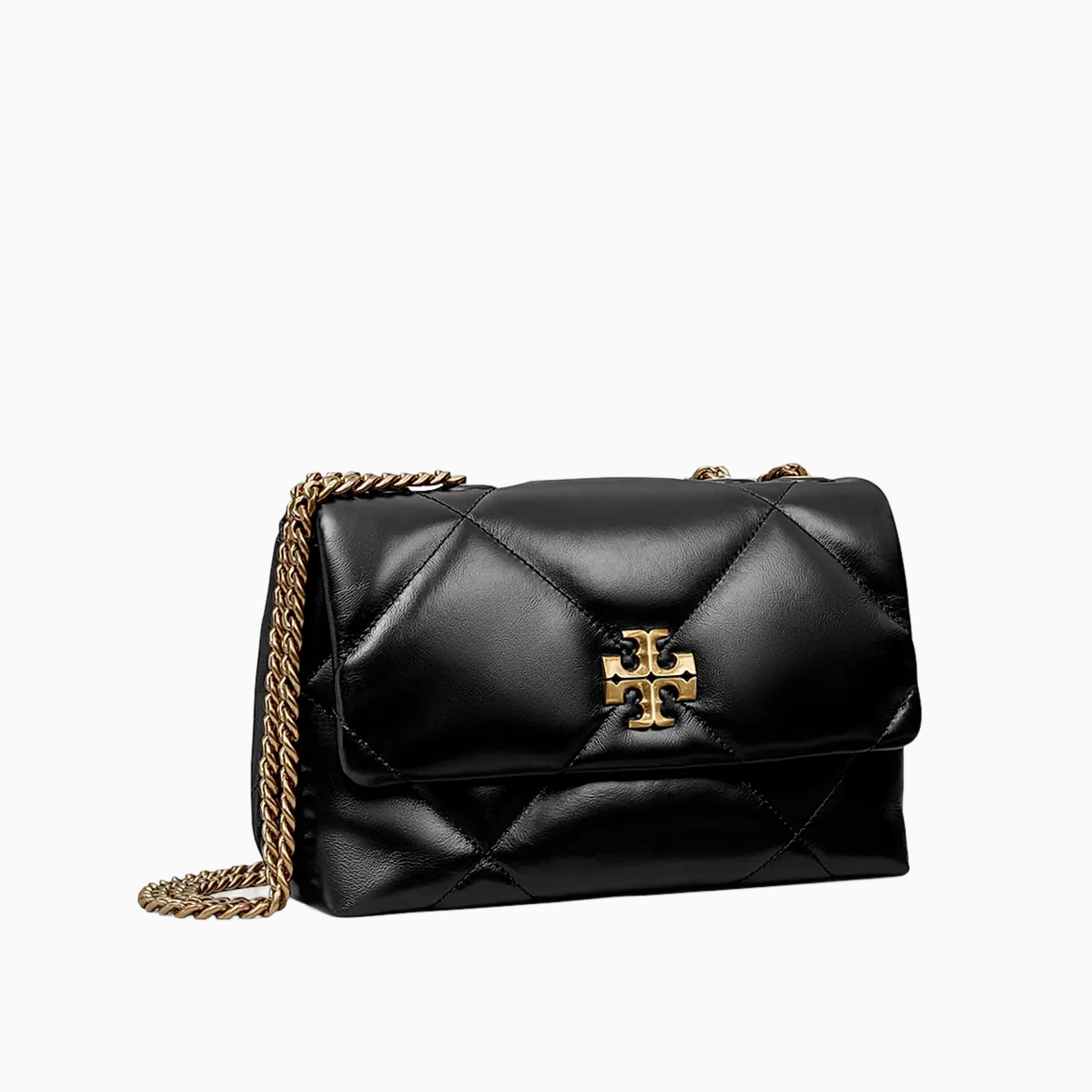 TORY BURCH Small Kira Diamond Quilted Leather Shoulder Bag