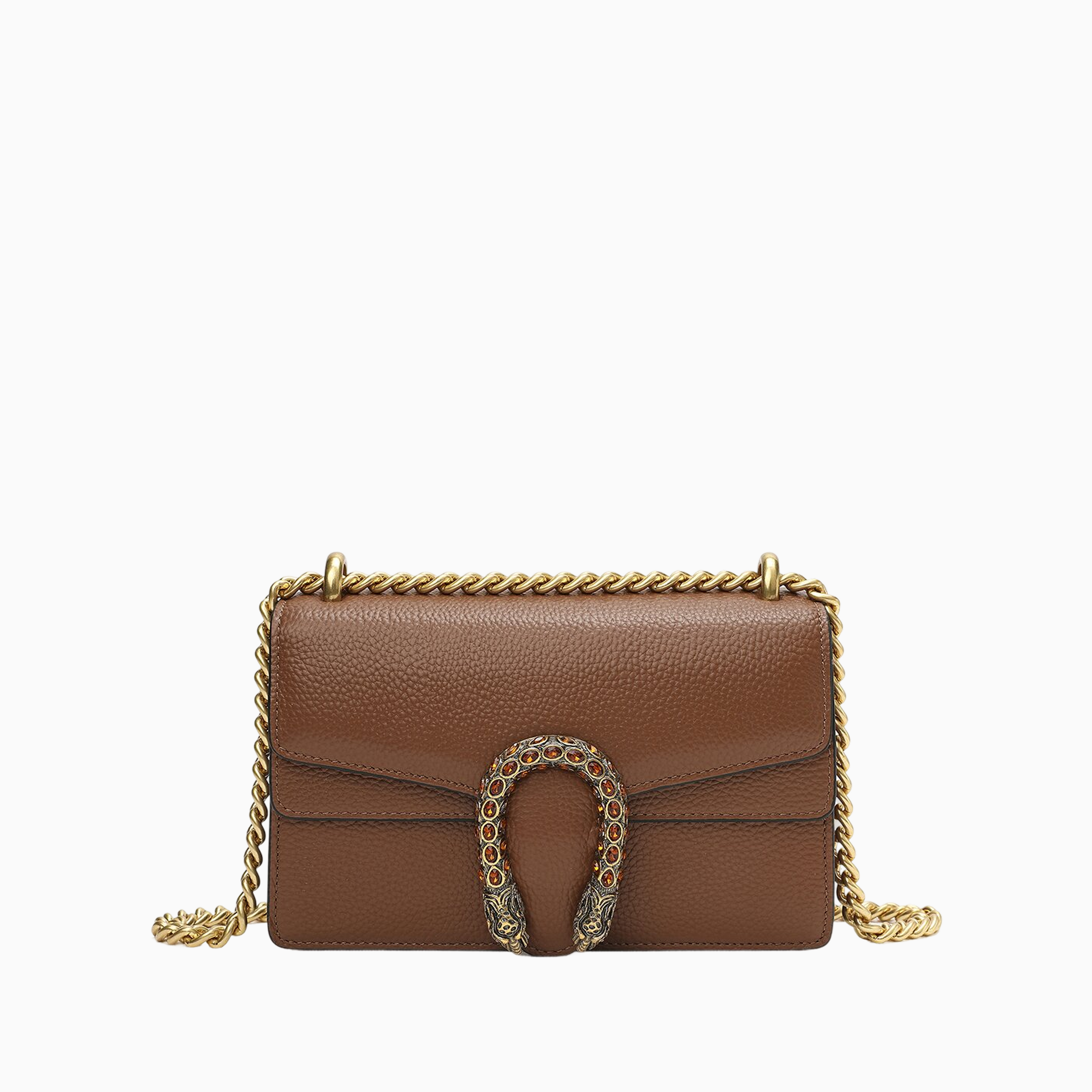 TIFFANY & FRED PARIS Crystal Dragon Leather Crossbody