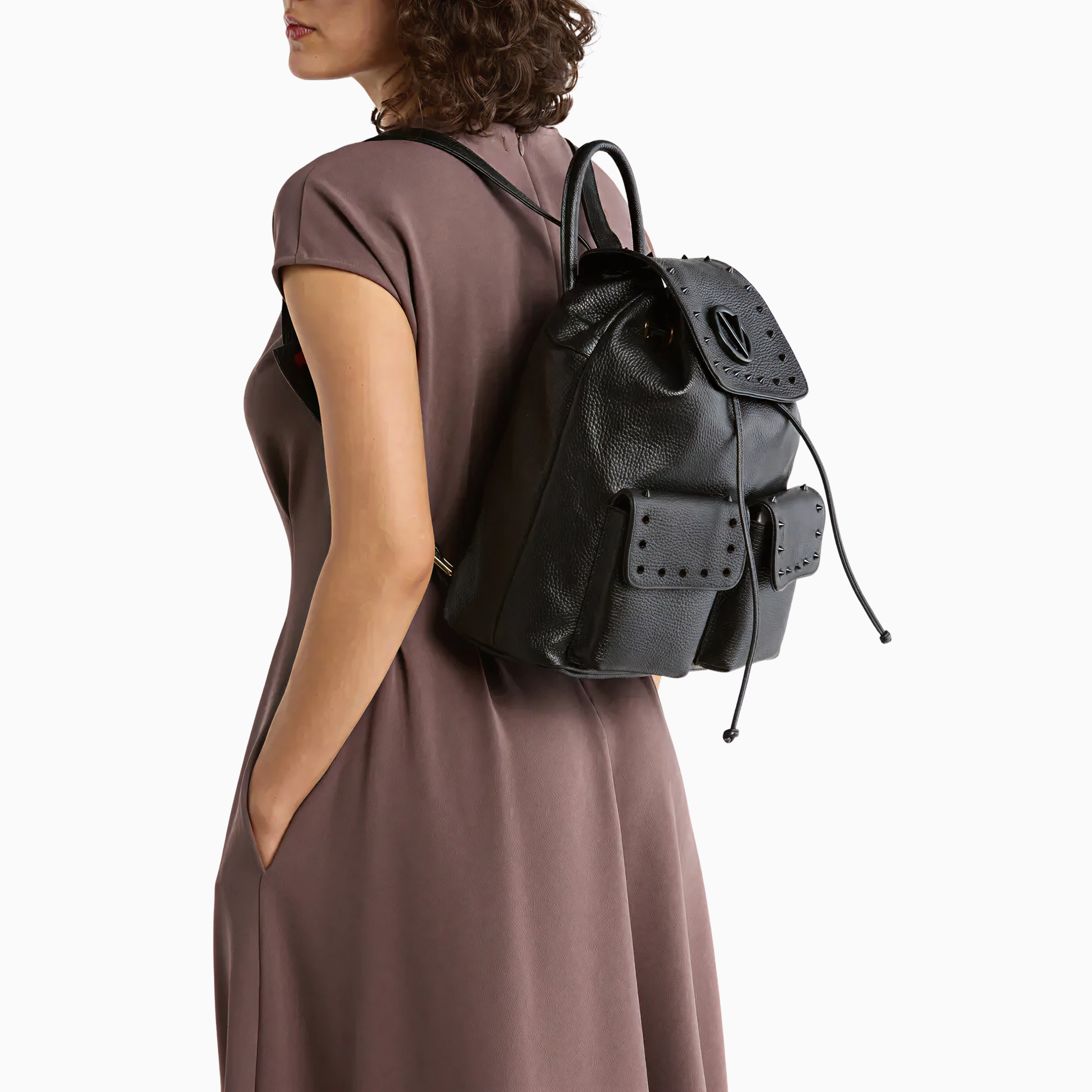 VALENTINO By MARIO VALENTINO Simeon Preciosa Leather Backpack