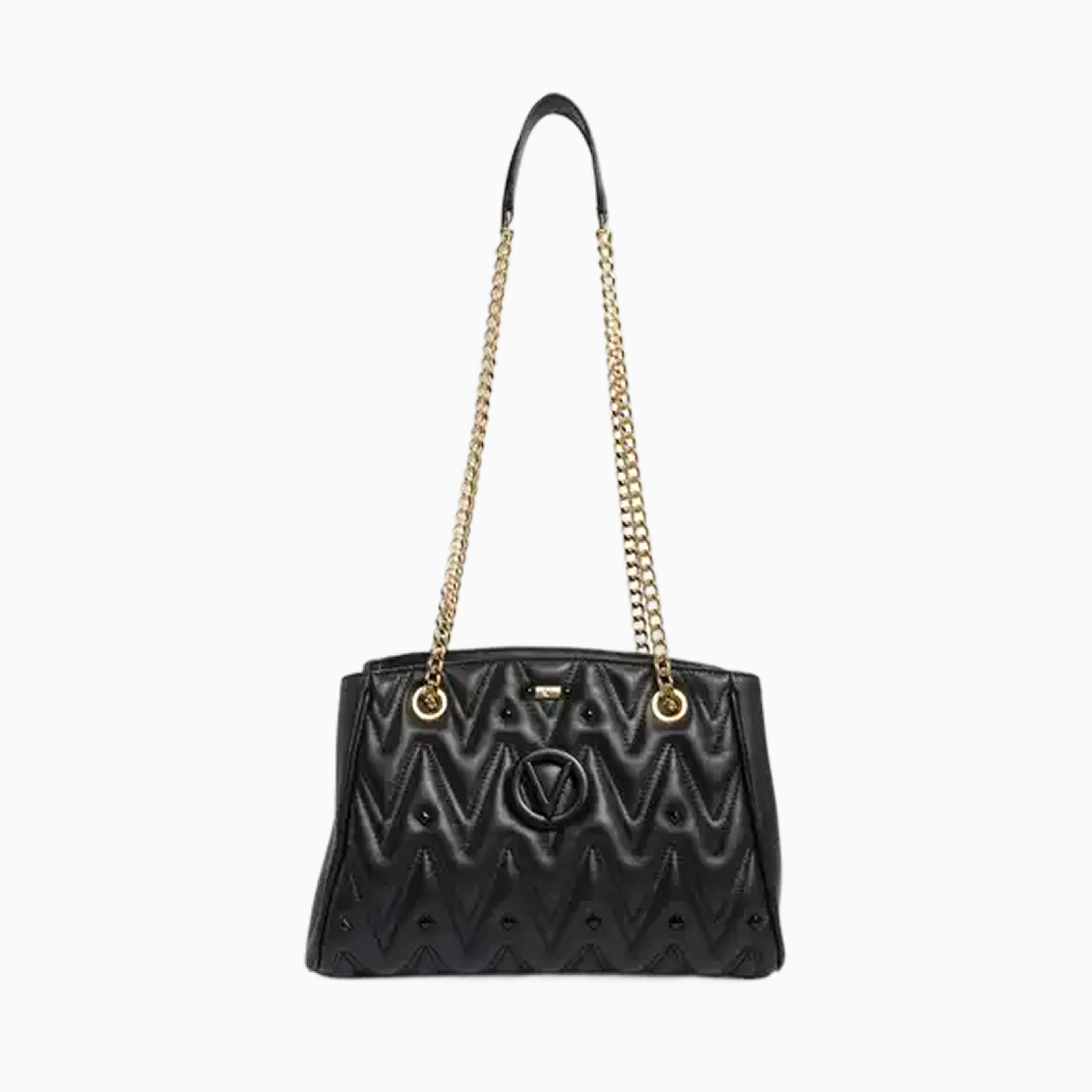 VALENTINO By MARIO VALENTINO Angelina Diamond Leather Shoulder Bag