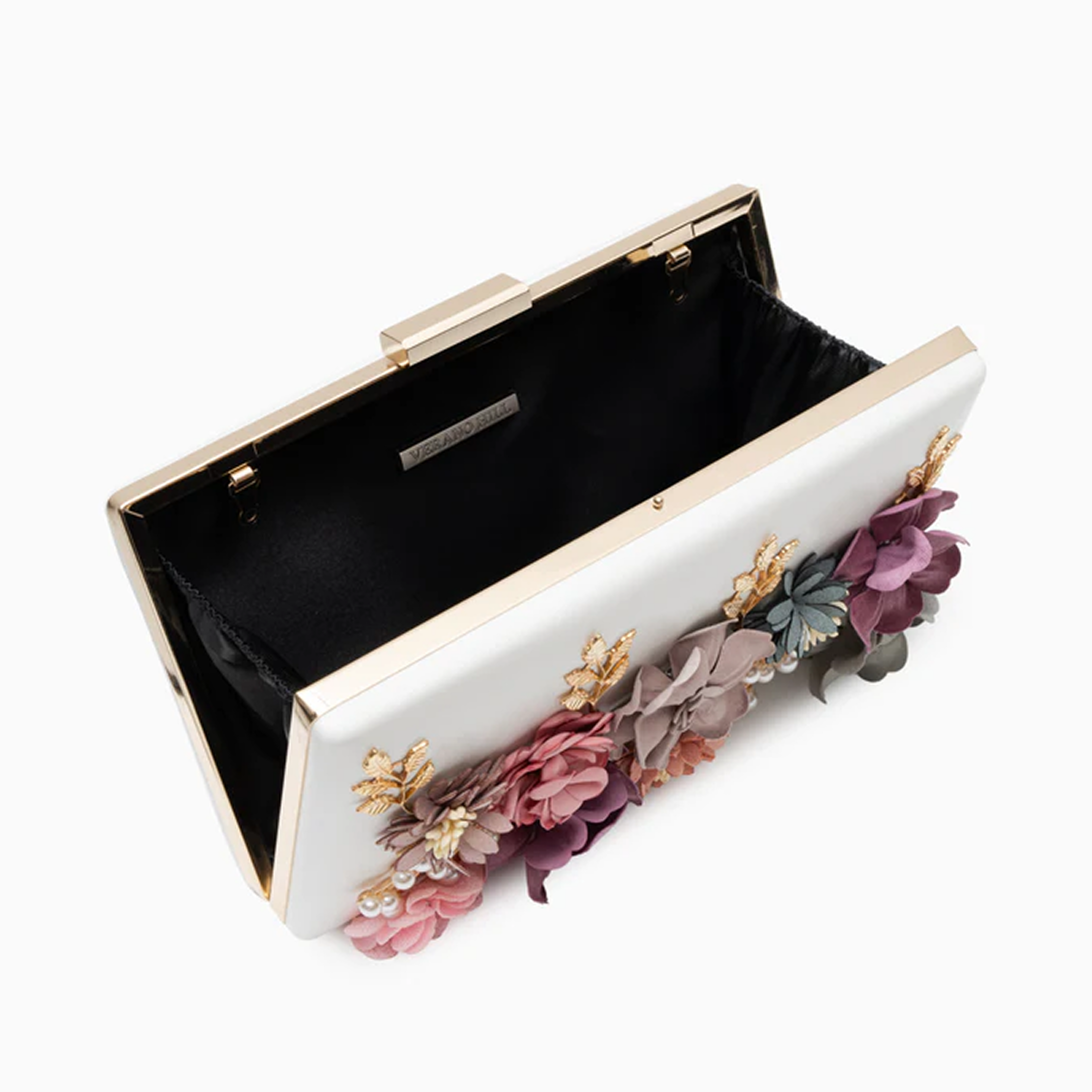 VERANO HILL Juliet Flower Clutch Bag